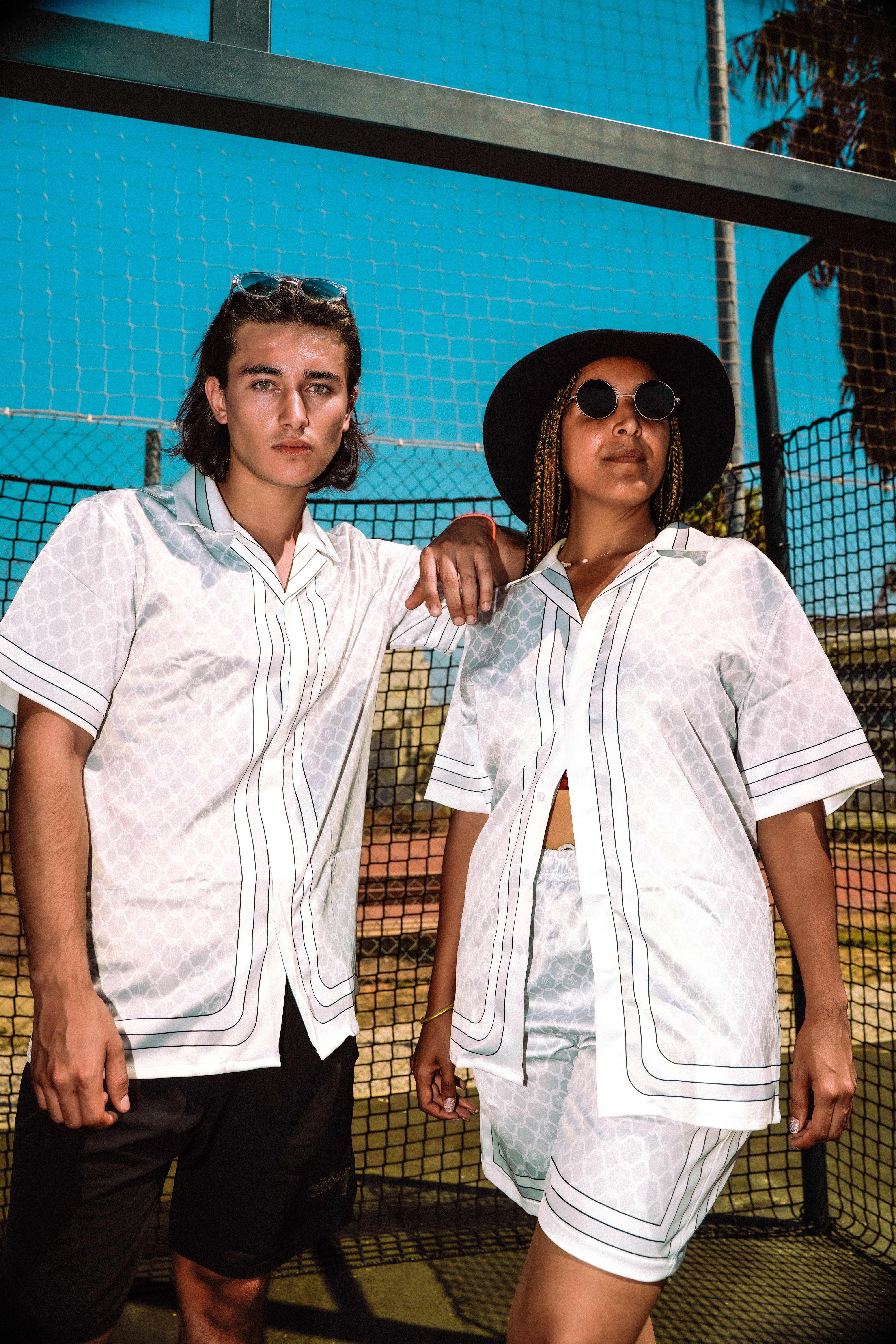 ENSEMBLE "SUMMER CHIC" GRIS